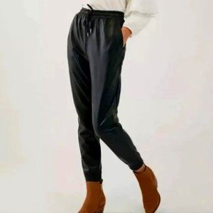 Bagatelle Collection Faux Leather Track Pant/Joggers NEW- Sz. 2X